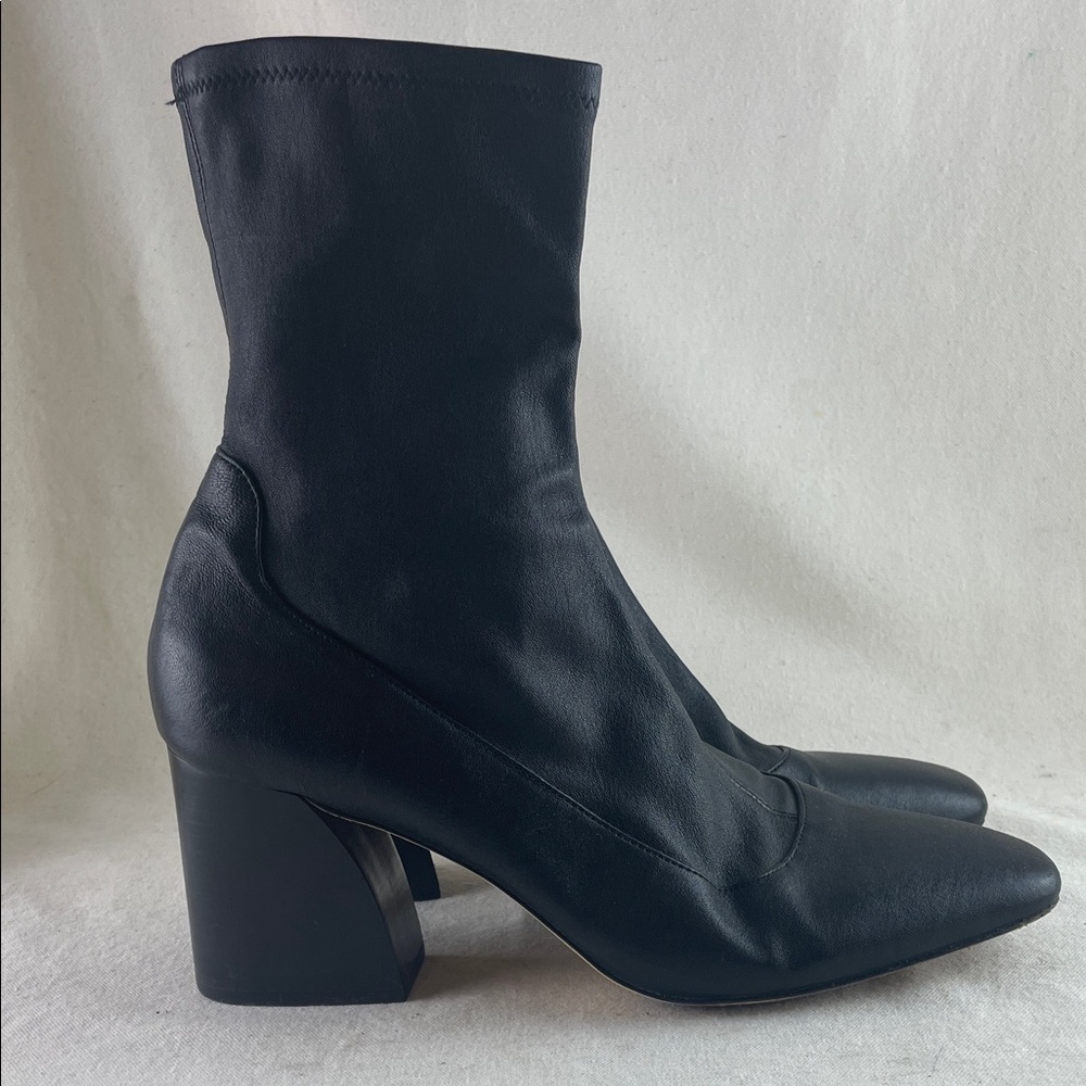 Donald Pliner Black Ankle Boots Size 10